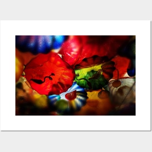 Abstract Flowers Posters and Art